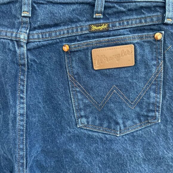 Wrangler Men's Straight Jeans - Blue 36 x 40 - Picture 3 of 5